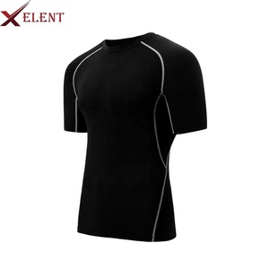 Protection ai ai Bjj Rash, noir, imprimé personnalisé, manches courtes, haute qualité, vente en gros - Product Image 2