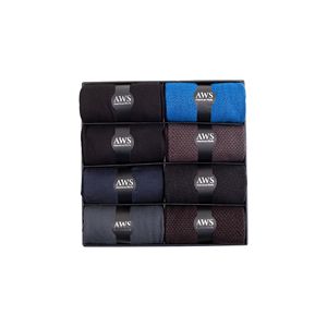 Calzini da uomo in bambù taglia 8 11.5 con confezione regalo 8 paia di calzini eleganti e comodi - Product Image 2