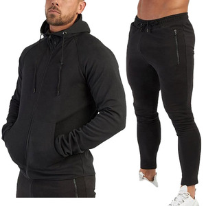 Chándal Deportivo Personalizado Unisex Gris con Capucha, Sudadera Larga de Forro Polar, Pantalones con Cordón, Secado Rápido, Ajuste Deportivo, Color Sólido, Invierno - Product Image 4