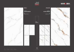 Dalle de porcelaine Super Gloss Endless 600x1200, grand format moderne, pour mur et sol, finition polie premium, qualité export. - Product Image 4