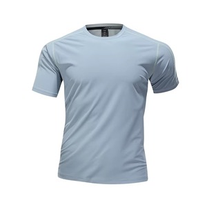 Custom Athletic Compression Sports Shirt Manufacturer Gym Performance Wear Breathable <b>Polyester</b> Spandex Private Label OEM ODM - Product Image 1