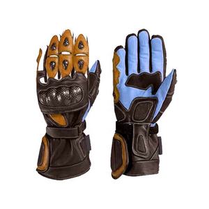 Gants de moto en cuir PU respirants de haute qualité pour l'été, pour équipes sportives, vente chaude - Product Image 4
