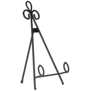 Chevalet métallique le plus vendu, support de livre de cuisine, chevalet de présentation au design tendance, support de tableau de peinture, chevalet d'exposition noir - Product Image 3