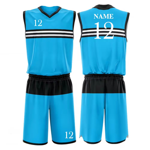 Uniformes de Baloncesto de Malla Transpirable de Alta Calidad OEM para Hombre, Unisex, Personalizados por Sublimación, Secado Rápido Frontal, Cumplen con Todos los Requisitos - Product Image 1