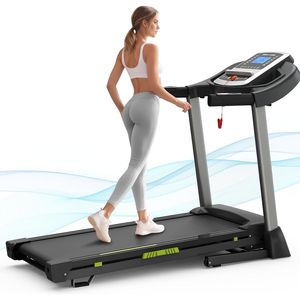 Tapis Roulant Elettrico Pieghevole da 3.5 HP, Capacità di Carico 150 kg, Portatile per Casa/Ufficio, con Presa DC, per Camminata/Corsa - Product Image 1