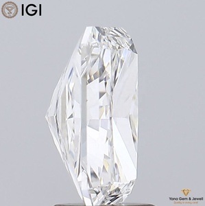 เพชร CVD ที่เพาะเลี้ยงในห้องปฏิบัติการ 2.50 กะรัต ทรงเรเดียนท์ พร้อมใบรับรอง IGI สี F ความสะอาด VS1 สำหรับแหวนแต่งงานหรือการตั้งแหวนตามสั่ง - Product Image 5