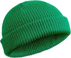 2026 bonnets personnalisés bonnet en tricot en gros avec logo personnalisé adulte 100% acrylique bonnet chapeaux - Product Image 1