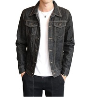 Servicio OEM, Chaqueta Vaquera de Invierno para Hombre, 100% Algodón, Estilo Casual Ecológico, Personalizable, Alta Calidad, Venta al Por Mayor