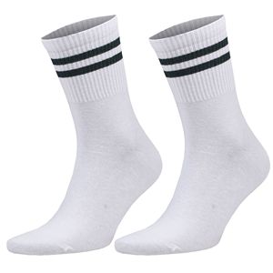 Calzini da tennis da uomo in cotone a righe extra sottili, confezione da 6 paia, taglia scarpe da 5 a 10 - Product Image 3