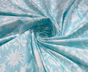 Serviettes imprimées en blocs de main indiens de couleur mélangée avec 100% pur coton pour les événements de fête de pendaison de crémaillère mariage - Product Image 4