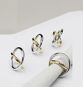 Anneaux de serviette élégants, fabriqués sur mesure, en forme de pieuvre, en métal, porte-serviettes pour mariage, hôtel, restaurant - Product Image 3