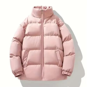 High Quality Men's Breathable Print Plus Size <b>Bubble</b> Puffer Soft Shell <b>Coat</b> Windproof Zipper Streetwear <b>Bubble</b> Jacket for Cold - Product Image 1