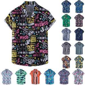 Camisa Hawaiana Informal y Moderna de Manga Corta para Hombre, Camisa de Algodón con Estampado de Frutas - Product Image 5