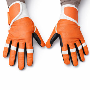 Gants de frappe de baseball pour hommes et jeunes, mitaines de softball en cuir avec paume antidérapante, équipement sportif - Product Image 3