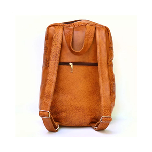 Sac à dos en cuir personnalisé à prix abordable, sacs pour ordinateur portable en cuir véritable, sacs à dos scolaires grande capacité, vente en gros - Product Image 3