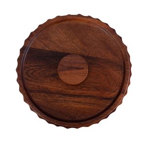 Boîte à roti en bois avec casserole intérieure en acier, boîte à chapati avec couvercle, marmite multifonction pour roti, curry, daal, cuisine, salle à manger, vaisselle - Product Image 4