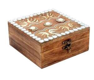 Caja de joyería de madera de la mejor calidad para regalo y empaque de joyas al precio más bajo - Product Image 1
