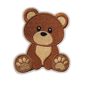 Parche Bordado con Cabeza de Oso, Aplique para Coser o Planchar, para Decorar Chaquetas, Sombreros, Bolsos y Ropa - Product Image 2