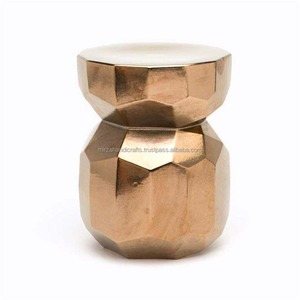 Table d'appoint finie en or de forme irrégulière Fabricant et grossiste Convient pour le salon Prix personnalisé - Product Image 2