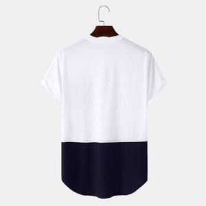 เสื้อยืดผู้ชายผ้าฝ้าย 100% สวมใส่สบาย พิมพ์โลโก้ตามสั่ง ดีไซน์โดดเด่น ทรงหลวม ออกแบบเองได้ - Product Image 2