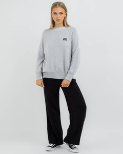Sweat-shirt en tricot texturé personnalisé pour femme, coupe décontractée, col rond, pull à capuche pour femme, marque privée - Product Image 1