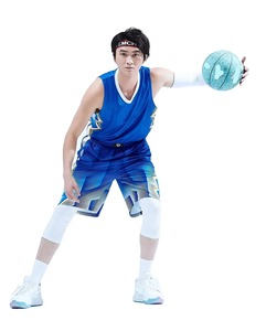 Maillots de basket sans manches en polyester respirant, uniformes d'équipe personnalisés, ensembles vierges pour adultes à séchage rapide - Product Image 1