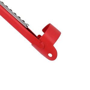 Red Handle Stainless Steel Finger <b>Ring</b> Razor Barber Hair Shaving <b>Ring</b> Razor Single Blade Finger <b>Ring</b> Style Non-Disposable Razor - Product Image 4