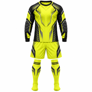 Conjunto de Uniforme de Portero de Fútbol Personalizado, Equipación de Portero con Manga Larga Acolchada, Proveedor Mayorista - Product Image 2