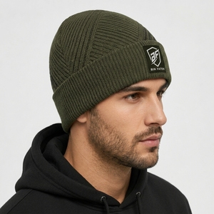 Custom Logo Men Women <b>Cap</b> Autumn Beanie Hat Warm Bonnet Men's <b>Winter</b> <b>Cap</b> Solid Knitted Hat <b>Winter</b> Hats for Men Skullies Beanies - Product Image 5