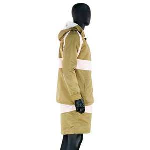 Breathable <b>Fleece</b> <b>Jacket</b> Pants Set Custom Logo Eco-Friendly Polyester/Nylon Quick Dry Winter Streetwear Color Blocking for Men - Product Image 5