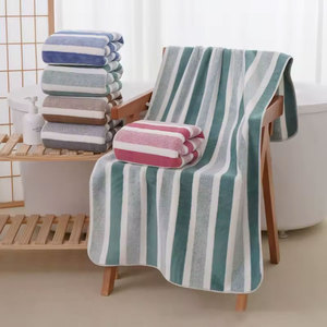 Lot de 3 serviettes de sport en coton et bambou, épaisses, douces, absorbantes, respectueuses de la peau, écologiques, séchage rapide, hypoallergéniques - Product Image 5