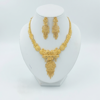 Collier pendentif court réglable en alliage de cuivre plaqué or Divyoro, motif floral, chaîne serpent, style classique, unisexe, mariage, Orissa