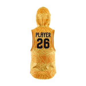 Maillot de football américain 7v7 personnalisé imprimé, 100 % polyester respirant, anti-humidité, sans manches, grandes tailles, avec personnalisation sur le devant - Product Image 5