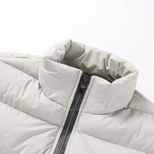 Chaqueta Acolchada para Hombre, Elegante y de Tela Suave, con Sensación Acogedora, Chaqueta Acolchada Moderna para Hombre - Product Image 4