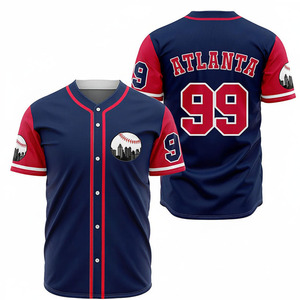 Camiseta de Béisbol y Sóftbol Personalizada, Tejido Transpirable de Secado Rápido, Sublimación Personalizada para Deportes - Product Image 5