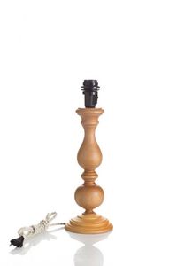 porte-bougie en bois - Product Image 2