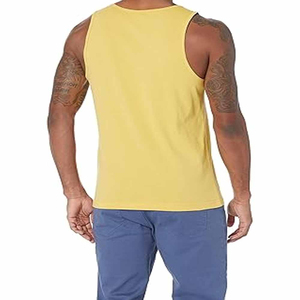 Wholesale Hot Sale Cotton <b>Men's</b> Tank Tops <b>for</b> Summer Custom Logo Gym Fitness Workout <b>Singlet</b> Bodybuilding <b>Men</b> Tank Top - Product Image 2
