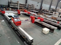 Machine de découpe plasma et flamme mobile portable CNC P80 NC pour tôles, 110V 220V Plasma 380V