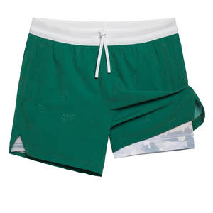 Pantalones Cortos Deportivos Casuales para Hombre Hechos a Medida, de Lona Sólida, de Alta Calidad, de Secado Rápido, Elásticos en 4 Direcciones, Servicio OEM - Product Image 1