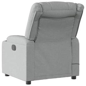 Sillón Reclinable de Masaje Gris Claro - Product Image 4