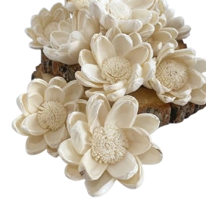 Hecho a mano Sola Flor de madera difusor de fragancia decorativa flores rosas artificiales mecha de alambre de algodón plantas decorativas únicas para el hogar - Product Image 1