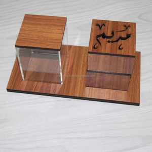 Ensemble artisanal pour l'utilisation festive du Ramadan et de l'Aïd, Emir Glow, incrustation de nacre, brûleur à bakhoor et boîte en acrylique, art artistique - Product Image 2