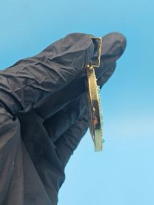 จี้รูปสัญลักษณ์นิวยอร์กประดับเพชรโมอิสซาไนต์ รูปปั้นเทพีเสรีภาพ จี้เหรียญนิวยอร์กซิตี้ สำหรับแร็ปเปอร์ เงินแท้ 925 ชุบทอง - Product Image 6