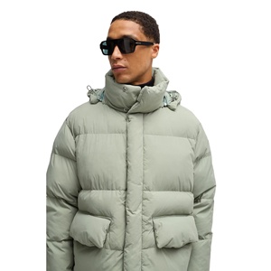 2024 New Fashionable Lightweight Men's Puffer Padded Jacket High Quality Comfortable Breathable Zipper Closure Stand Winter - Product Image 4
