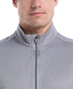 Gilet de golf unisexe en cuir sans manches, léger, coupe-vent, avec fermeture éclair 1/4, enduit, pour sports de plein air, course à pied et randonnée - Vente en gros - Product Image 2