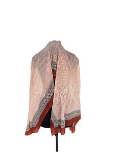 Hand Made Block Printed Women Beach Breathable Light Weight Very Soft Voile Cotton Sarong For Women Beach Wear <b>Indian</b> Long <b>Scarf</b> - Product Image 2