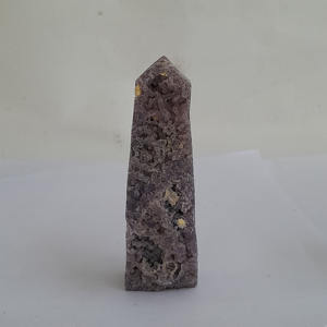 Tour d'agate naturelle de raisin d'Indonésie de haute qualité en gros pierres précieuses artisanat cristal de guérison taille 95mm - Product Image 1