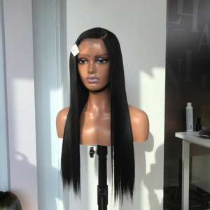 Venta al por mayor 100% Virgen Vietnamita Super Doble Extensiones de Cabello Alta Calidad Color Negro C Parte - Product Image 1