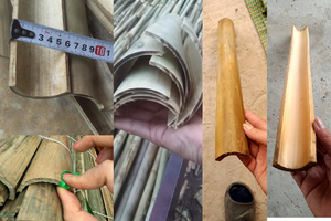 Poteaux décoratifs en bambou pour l'intérieur et le jardin Clôture naturelle et matériel artisanal de BLUE LOTUS Vietnam - Product Image 4