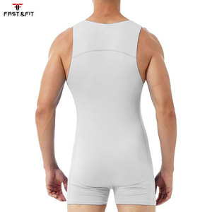 <b>Mens</b> Wrestling <b>Singlet</b> Comfortable Compression Wrestling Suit - Product Image 5